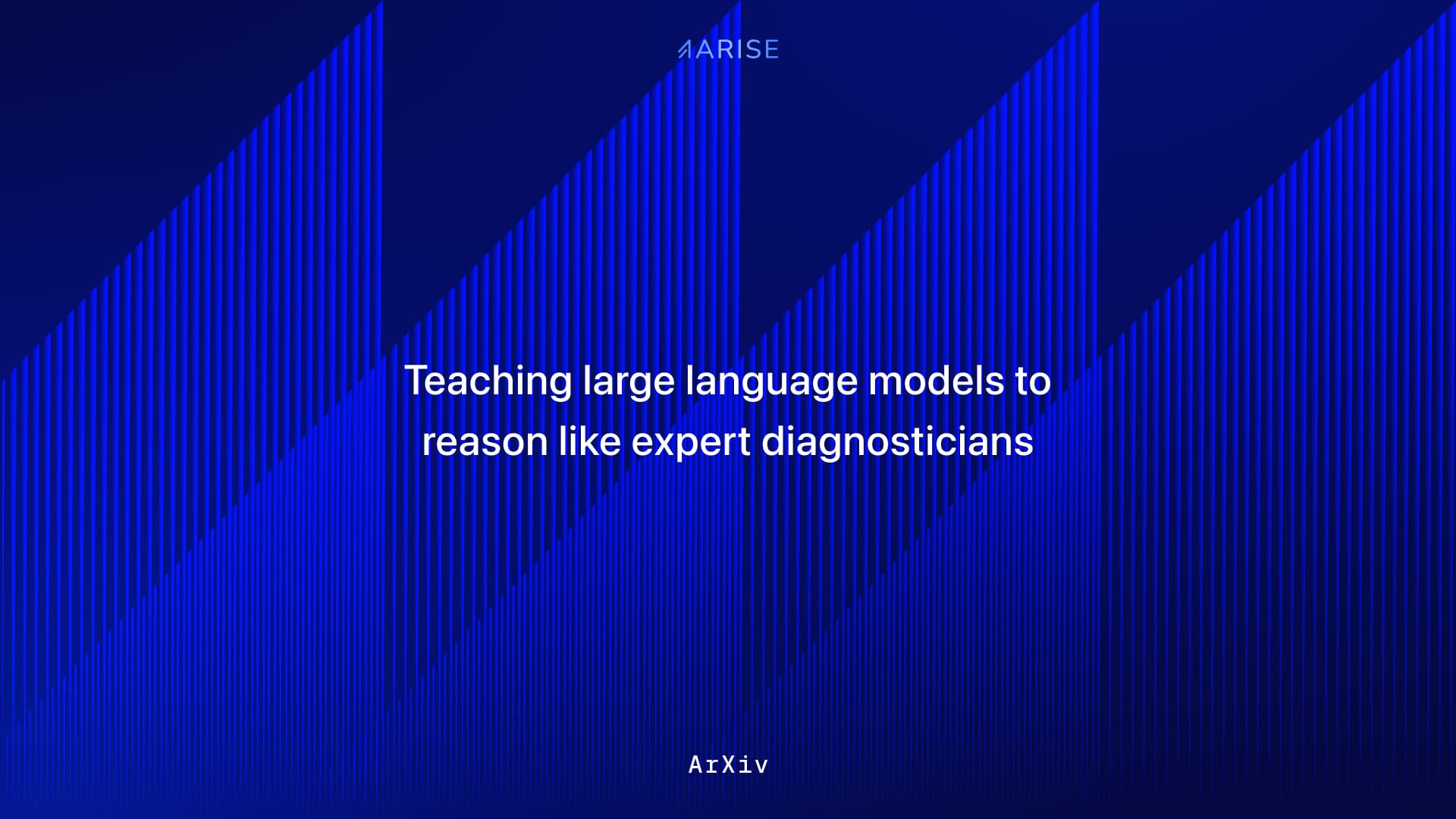 Teaching large language models to reason like expert diagnosticians