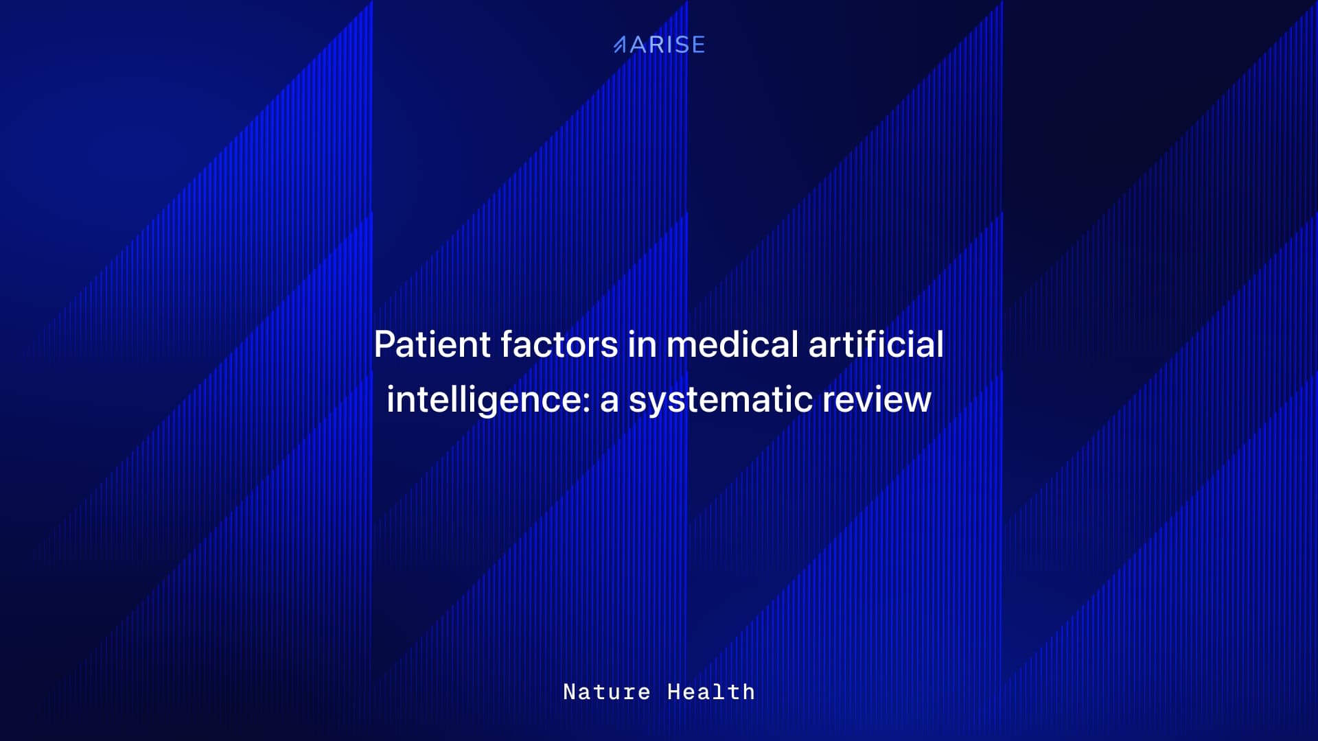 Patient factors in medical artificial intelligence: a systematic review